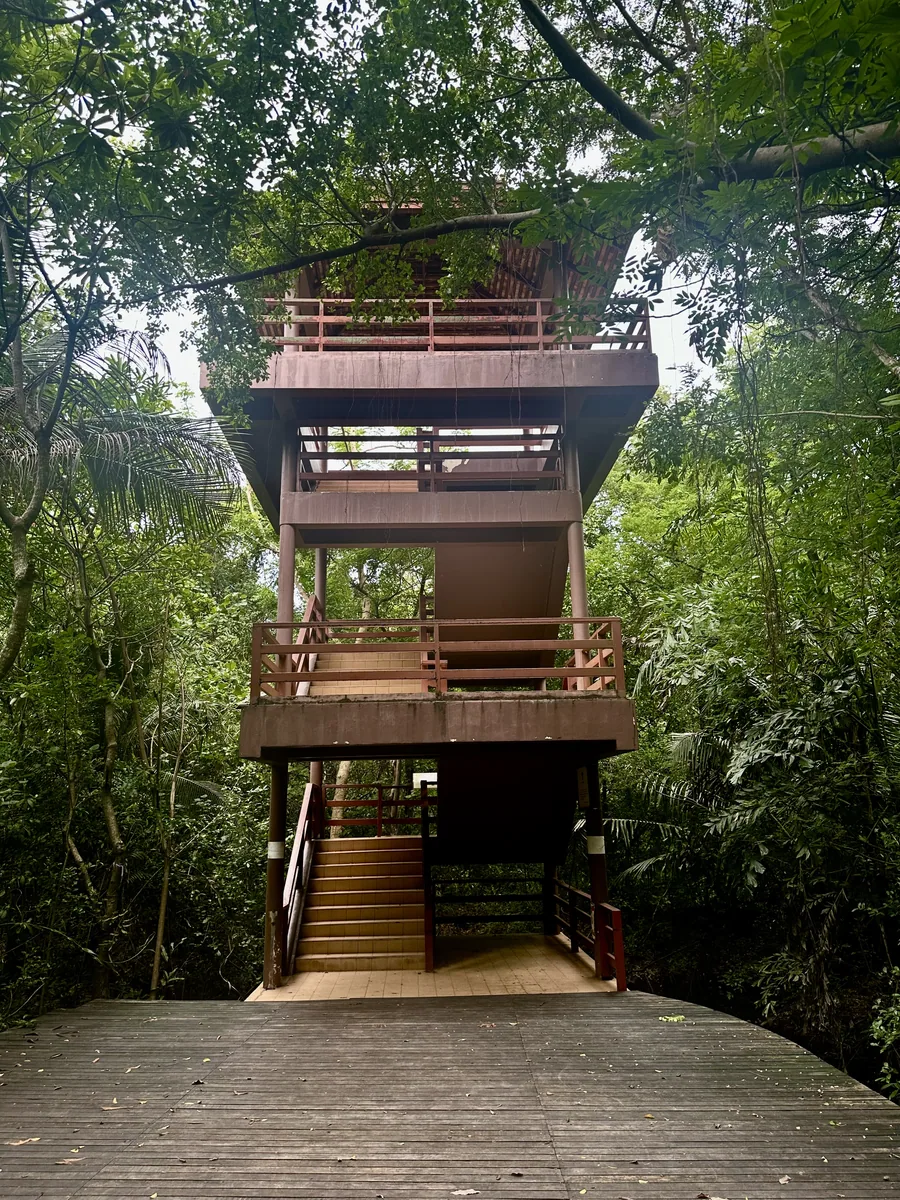 Bird Watching Tower at Si Nakhon Khuean Khan Park, Bangkok