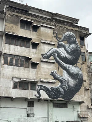 Song Wat Street Art, Bangkok