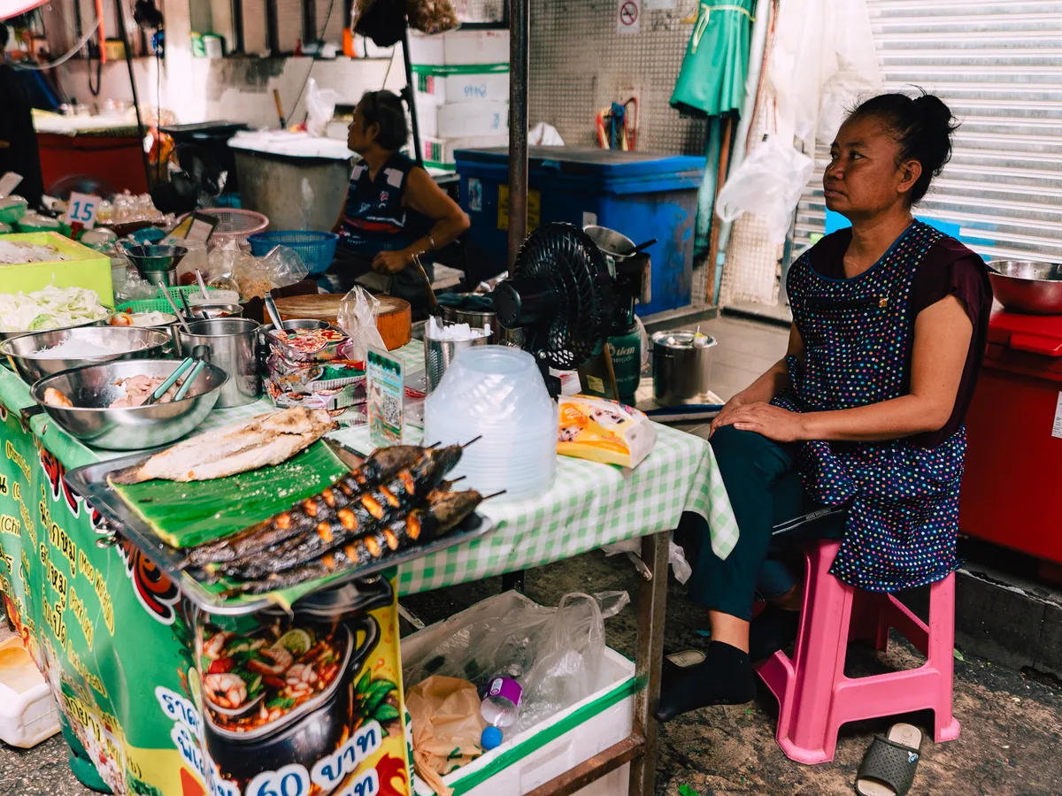 Trok Mor Morning Market, Bangkok
